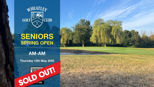 SENIORS SPRING OPEN - TEE SHEET