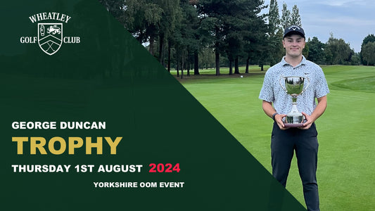 George Duncan Trophy Tee Sheet