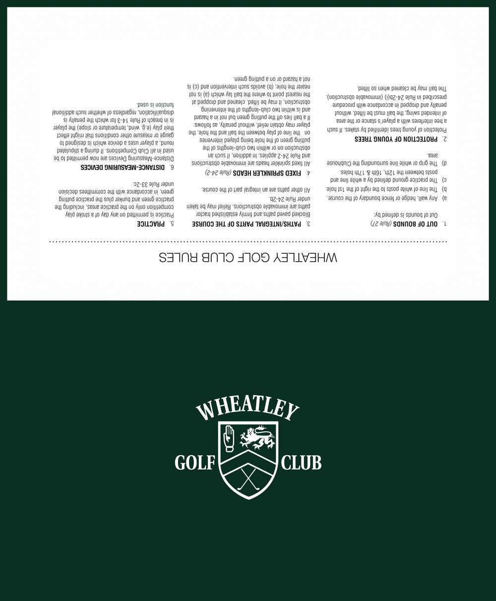 Wheatley Golf Club Official Club Site Est 1914